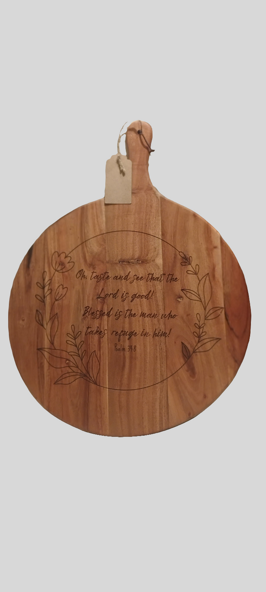 "Taste And See" Charcuterie Board