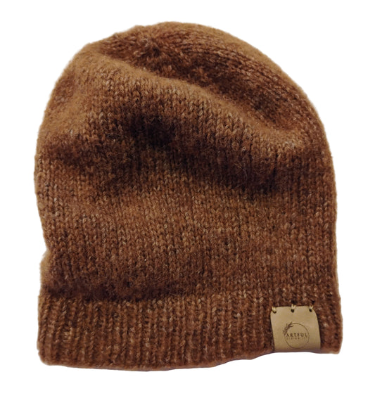 Alpaca Silk Slouch Hat